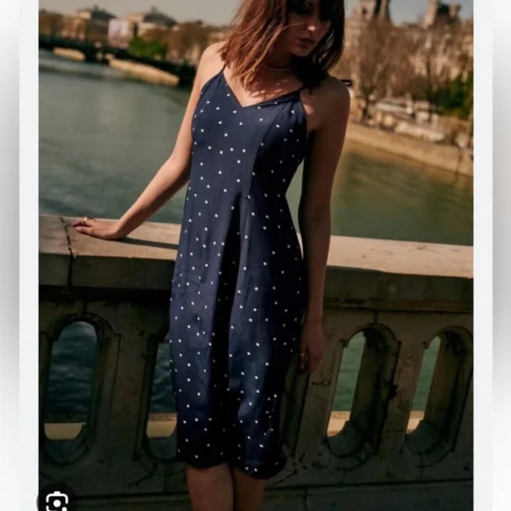 Sezane Valeria Dress size 40 NWT - Picture 2 of 10